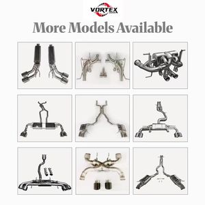 Vortex ไทเทเนียมประสิทธิภาพสูง valvetronic Exhaust สำหรับ Porsche Cayenne 958.2 3.0T 3.6 4.8 4.8T 2015-2017 - Product Image 6
