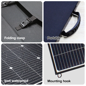 <span class=keywords><strong>EASUN</strong></span> POWER 100W 200W Panneau Solaire Portable Pliable pour Voyage Camping Power Bank Station - Product Image 6