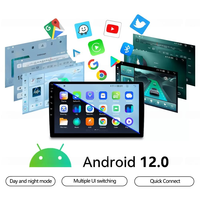 Autoradio Android 9 pouces 2+32 4+64 Carplay BT5.0 WiFi GPS T100 T133 Android12 Grand écran Navigation Lecteur multimédia