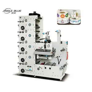 Mesin printer Flexographic 6 warna RY-320 penjualan utama 2024 untuk label dan kertas