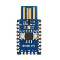 Carte de développement de microcontrôleur Raspberry Pi RP2040, processeur double cœur RP2040, carte mère Python/C