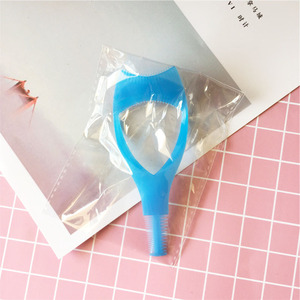 ที่ดัดขนตาแบบใช้ซ้ำได้ พร้อมแผ่นกันมาสคาร่า สำหรับดัดขนตาให้งอนธรรมชาติ อุปกรณ์เสริมความงามสำหรับต่อขนตา - Product Image 3