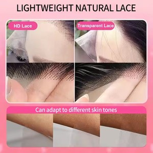 Perruques brésiliennes en cheveux humains naturels avec dentelle frontale, vente en gros à prix abordable, pour femmes noires - Product Image 6