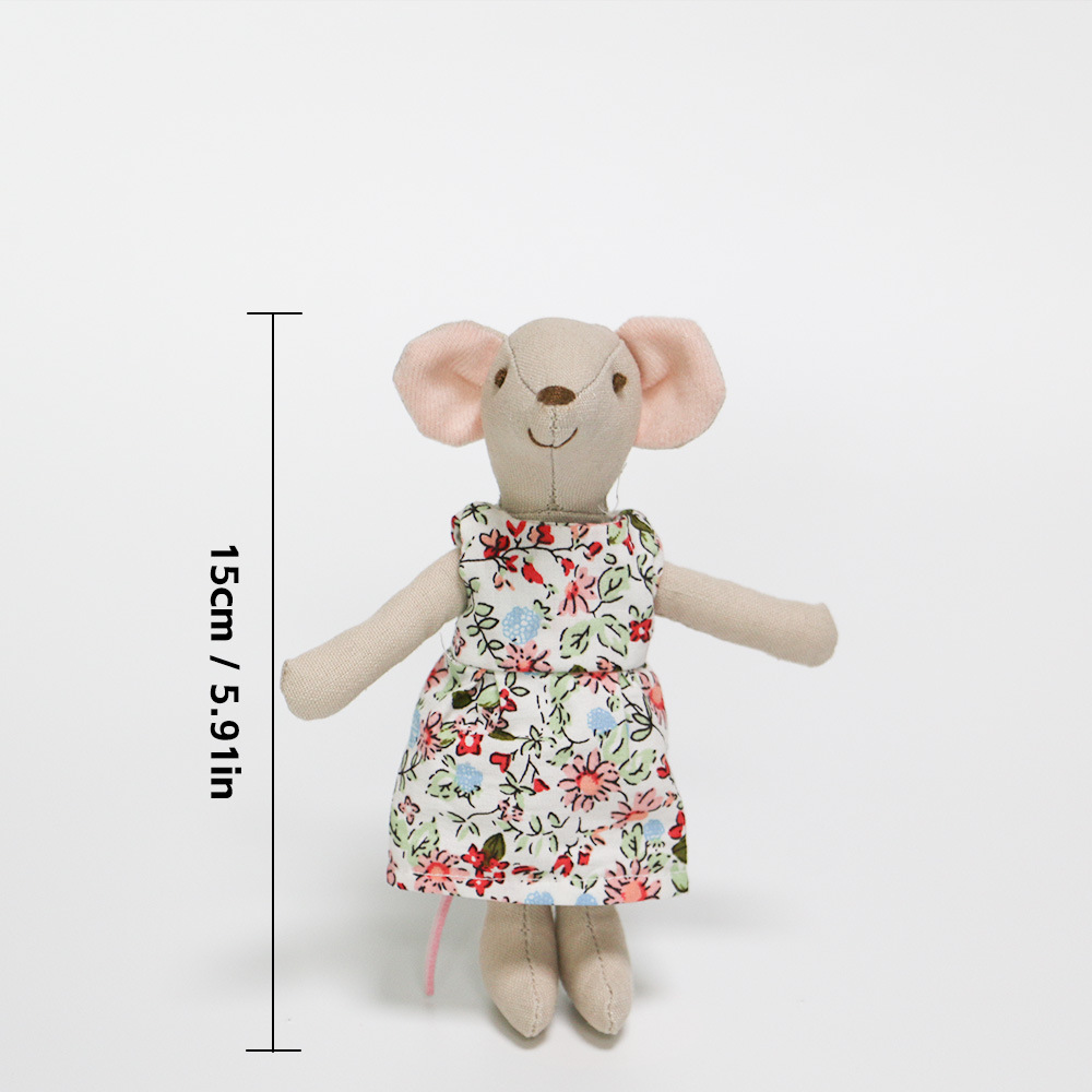 15cm Floral Skirt  Mouse