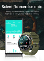 Jam Tangan Pintar K56Pro untuk Pria dengan Fitur Panggilan Bluetooth Tahan Air yang Trendi, Pedometer, Kebugaran, Olahraga, Reloj Smart Watch 2026