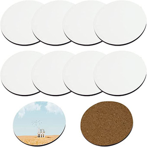 Wholesale DIY Custom Printing MDF Wooden <b>Coaster</b> Set Absorbent Table Mat Pad <b>Drink</b> Coffee Tea Cup Sublimation Blank <b>Coaster</b> - Product Image 4