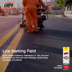 สีพ่นทำเครื่องหมายถนน Aeropak 500 มล. แบบสเปรย์  เป็นมิตรกับสิ่งแวดล้อม สีที่ปรับแต่งได้  สำหรับงานพ่นเคลือบผิวทาง - Product Image 3