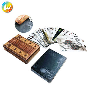 Custom Nieuwe Kwaliteit Poker Gladde Waterdichte Vergulde Creatieve Duurzame Poker Speelkaart - Product Image 3