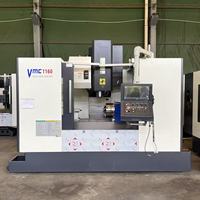 Centro de Mecanizado Vertical CNC VMC 1160 de 4 Ejes, Alta Precisión y Alta Velocidad, Control Fanuc/GSK, BT40, Nuevo y en Oferta