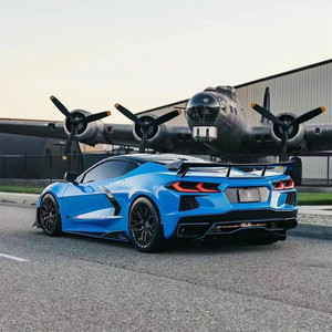 Nouveau pour Chevrolet Corvette C8 Aileron arrière en fibre de carbone style Z51 amélioré, montage direct - Product Image 4