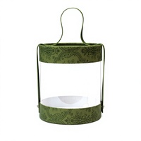 Boîte cadeau transparente arrondie pour l'emballage de cadeaux, vente en gros de boîtes cadeaux en PVC transparent, emballage de luxe pour bonbons, boîte cadeau