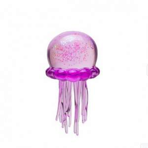 Juguete de Medusa Elástica Relleno de Polvo Brillante - Juguete Sensorial Antiestrés de Goma Suave - Product Image 6