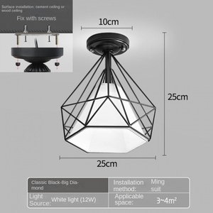 Lámparas Modernas Minimalistas Nórdicas para Vestíbulo, Pasillo o Entrada, Iluminación Creativa y Personalizada con Fuente de Alimentación LED - Product Image 2