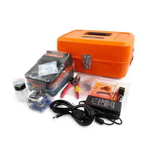 เครื่องเชื่อมต่อใยแก้วนำแสงแบบอัตโนมัติ AI-9 Fusion Machine AI9 AI6C แบบมีมอเตอร์ 6 ตัว 5 วินาที รองรับหลายภาษา - Product Image 1