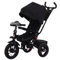 Offre Spéciale 4 en 1 poussette pour enfant, tricycle à 3 roues pour fille, tricycle à poussée pour enfant en bas âge