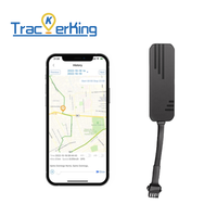 Trackerking 2G J14, Rastreador GPS Satelital de Larga Distancia con Control Remoto para Detener el Motor, Seguimiento Rápido, Sin SIM