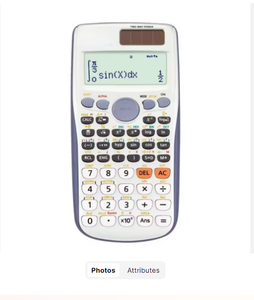 <span class=keywords><strong>Calculadora</strong></span> <span class=keywords><strong>Científica</strong></span> Solar y de Batería Fx-991ES Plus con 417 Funciones, Apta para Estudiantes Universitarios - Product Image 1