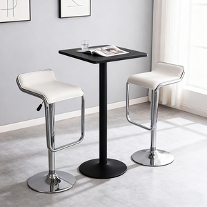 <span class=keywords><strong>Silla</strong></span> TUQ 360, Éxito de Ventas en Europa, América y Canadá °   Taburetes de Bar Giratorios y Ajustables sin Respaldo para Exposiciones y Cocinas - Product Image 1