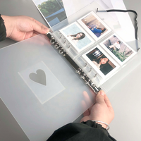 Reliure à anneaux A5 promotionnelle, transparente en PP givré, reliure à 6 anneaux, planificateur à feuilles mobiles, reliure de budget imperméable avec ruban adhésif