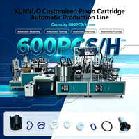 Machine d'assemblage, de test, de marquage et d'emballage automatique de moteurs XUNNUO PLC contrôlée par PLC, multi-tensions, 5000W