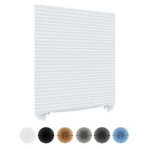 Stores à <span class=keywords><strong>enrouleur</strong></span> à rideau plissé de protection solaire <span class=keywords><strong>pour</strong></span> stores plissés sans fil cellulaires occultants faciles à installer - Product Image 1
