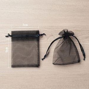 Bolsas de Regalo de Organza con Cordón, para Joyería, Bodas, Fiestas, Navidad, Envío Rápido - Product Image 3