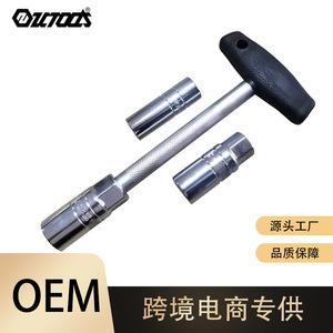 Llave de Tubo Tipo T de Acero al Cromo Vanadio, 1/2 Pulgada, 6 Puntas, Herramienta de Reparación Automotriz - Product Image 2