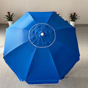 Sombrilla de Playa Plegable de Tela de Poliéster Ligera y Fácil de Transportar, con Anclaje, Parasoles, Sombrillas de <span class=keywords><strong>Sol</strong></span>, Tamaño Personalizado - Product Image 4