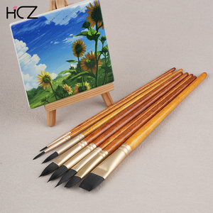 Nouveauté : Outils de peinture artistique, pinceaux plats/ronds/langue de <span class=keywords><strong>chat</strong></span>/liner/forme de poignard, pinceau professionnel pour <span class=keywords><strong>aquarelle</strong></span> - Product Image 5
