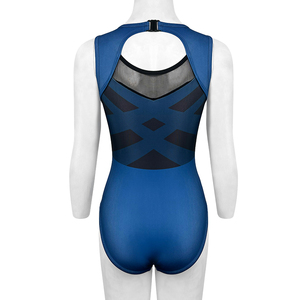 Leotardos <span class=keywords><strong>de</strong></span> baile y gimnasia azul Leotardo <span class=keywords><strong>de</strong></span> <span class=keywords><strong>ballet</strong></span> Mujeres adultas Escuela <span class=keywords><strong>de</strong></span> baile Ropa <span class=keywords><strong>de</strong></span> gimnasia <span class=keywords><strong>para</strong></span> mujeres - Product Image 3
