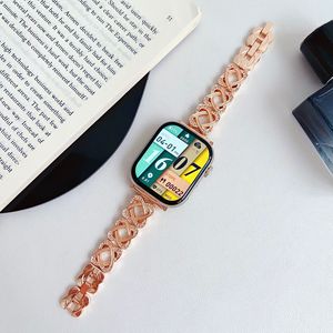 Nouveau <span class=keywords><strong>bracelet</strong></span> en métal brillant pour <span class=keywords><strong>Apple</strong></span> <span class=keywords><strong>Watch</strong></span> Band <span class=keywords><strong>SE</strong></span> 6, <span class=keywords><strong>bracelet</strong></span> de remplacement de luxe pour femmes avec diamants pour IWatch 5 4 3 49 mm 44 mm 38 mm - Product Image 3