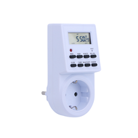 Minuterie hebdomadaire Programmable numérique 16A 230V petit écran prise de courant Standard européen minuteries de cuisine