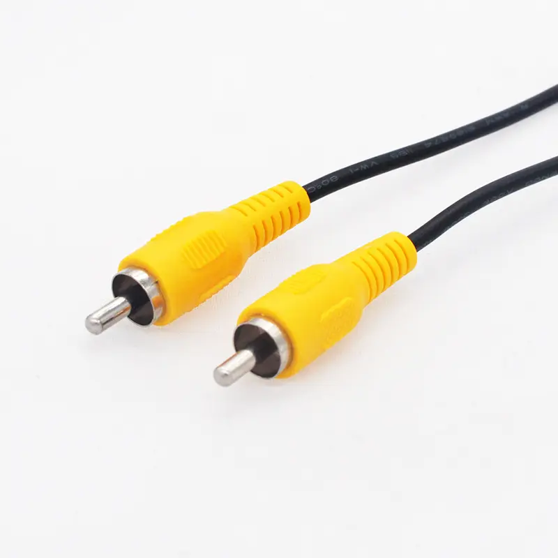 Cable RCA a RCA Cable de audio coaxial digital Conector estéreo macho para TV DVD Amplificador Hifi Subwoofer