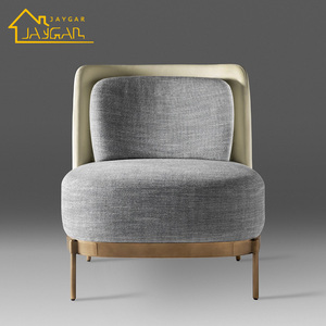 Living Room Comfy Armchairs for <strong>Small</strong> Spaces at House and Home <strong>Occasional</strong> <strong>Chairs</strong> Leather Bedroom Lounge Sofa <strong>Chair</strong> - Product Image 3