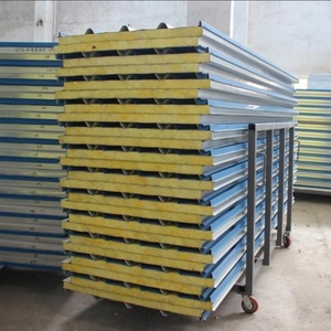 Modern 75mm/100mm/125mm/150mm <strong>Roof</strong> <strong>Sandwich</strong> <strong>Panels</strong> Wall <strong>Panels</strong> Exterior Building Construction Outdoor EPS Cement XPS Rock Wool - Product Image 6