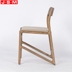 Wabi-Sabi กรอบไม้แอชเก้าอี้ไม้เบาะรองนั่งเก้าอี้ห้องอาหารสีวอลนัท - Product Image 3