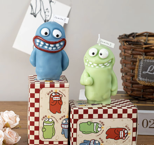 Bougies Monstres en Cire de Paraffine Adorables et Originales en Gros – Souvenirs Parfumés Amusants et Créatifs pour Noël, Décoration Personnalisée pour la Maison - Product Image 4