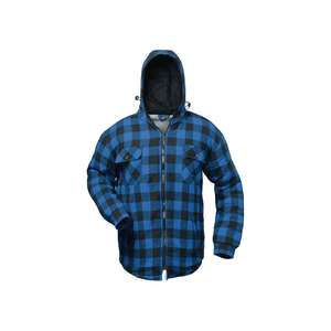 CRAFTLAND Camisa térmica Alberta talla L azul/negro a cuadros 100% CO/tejido: 100% poliacrílico - Product Image 1