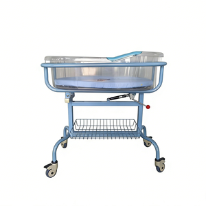 Lit d'hôpital pour nouveau-né, chariot <span class=keywords><strong>de</strong></span> transfert pour bébé, poussette mobile pour <span class=keywords><strong>enfant</strong></span>, chariot <span class=keywords><strong>de</strong></span> transfert pour nourrisson avec roues pour hôpital - Product Image 5