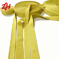 Sangle en aramide ignifuge, haute résistance à la traction et à l'abrasion, pour harnais de sécurité et protection thermique, fournie directement par l'usine