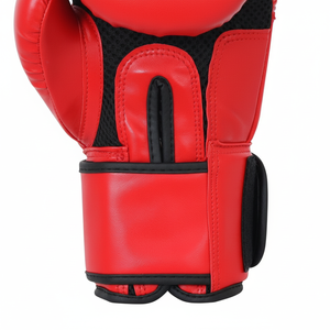 Artes marciales Cómodo Cuero profesional Diseño de logotipo personalizado Boxeo personalizado Guantes de entrenamiento de boxeo para hombres - Product Image 1