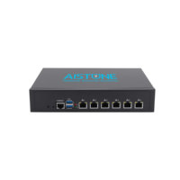 Routeur AISTONE Ubuntu / UniFi pour montage en rack, processeur i5, 2 x DDR4, NVME, 6 ports 2.5G