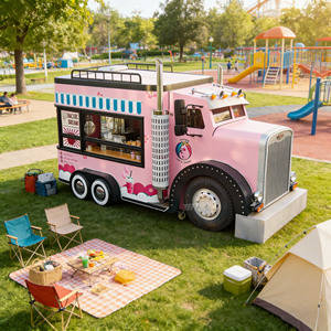 รถขายอาหารเคลื่อนที่ประสิทธิภาพสูง รถบรรทุกจัดเลี้ยงแบบกำหนดเองสำหรับขายอาหารริมทาง - Product Image 1