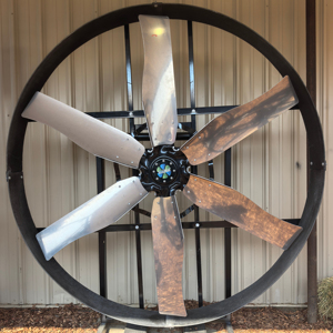 Ventiladores Industriales de Panel de 55 Pulgadas para Granjas Lecheras con Aspas de Alta Eficiencia para Movimiento de Aire en Edificios Ganaderos a Gran Escala - Product Image 1