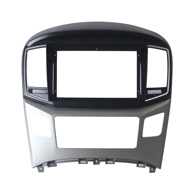 9 Inch Car DVD Frame Audio Dash Trim Kit Facia Panel Radio Player 2 Din for HYUNDAI H1 Starex 2015-2018