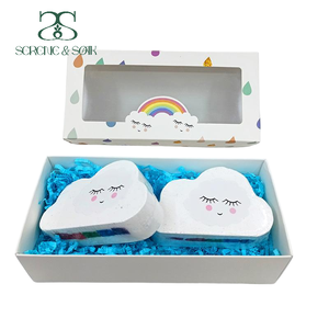 Bombas de Baño de Lujo Ecológicas y Orgánicas Serene&Soak con Pétalos de Rosa Secos para el Rejuvenecimiento de la Piel - Caja de Regalo - Product Image 1