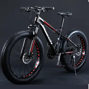 Preço de fábrica, 26 polegadas 21 velocidades de alta velocidade de aço carbono pneu gordo outro mountain road dirty bike
