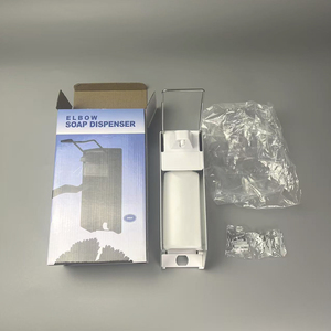 <span class=keywords><strong>Distributeur</strong></span> mural <span class=keywords><strong>professionnel</strong></span> de savon liquide pour les mains et désinfectant à l'<span class=keywords><strong>alcool</strong></span> en plastique de 500 ml pour hôpitaux - Product Image 4