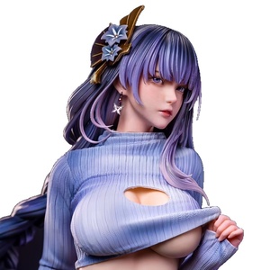 Figura Coleccionable de Resina PVC de Alta Calidad, Pintada a Mano, FA <span class=keywords><strong>Raiden</strong></span> <span class=keywords><strong>Shogun</strong></span> con Traje de Baño, <span class=keywords><strong>Yae</strong></span> <span class=keywords><strong>Miko</strong></span>, Edición Limitada, Modelo GK - Product Image 5