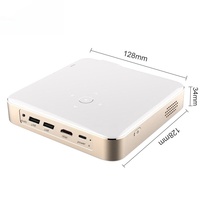 Projecteur DLP portable P6 mini pour la maison et le bureau, avec batterie intégrée, très vendu à l'étranger